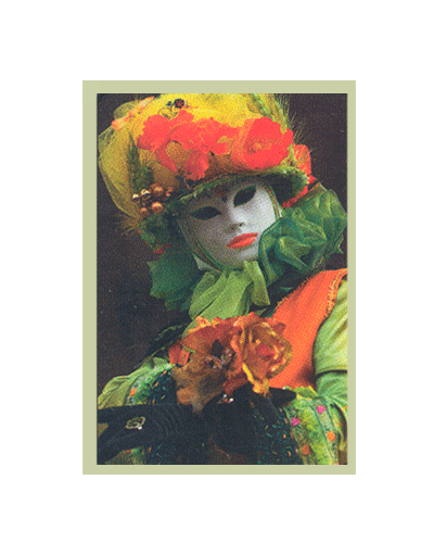 .Leonardo termoquadro 60x80 - Maschera con cornice in legno