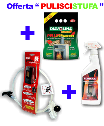 Offerta accessori " Pulisci Stufa "