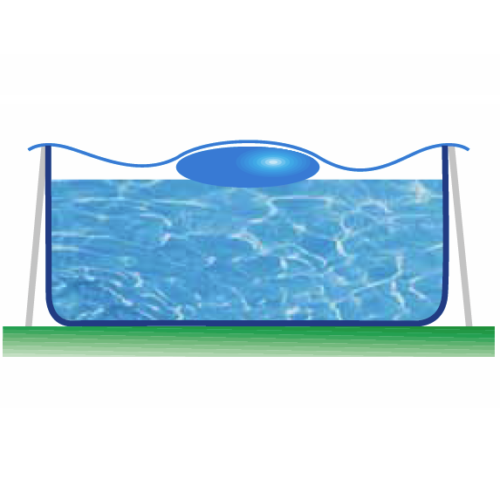 NEWPLAST - Camera Galleggiante Di Sostegno Per Coperture Diametro 80 Cm - immagine 2