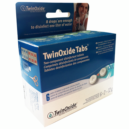 TWINOXIDE TABS - Contro virus e batteri