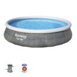 piscina-desmontable-de-aro-hinchable-redonda-bestway-fast-set-rattan-396×84-cm-520×520