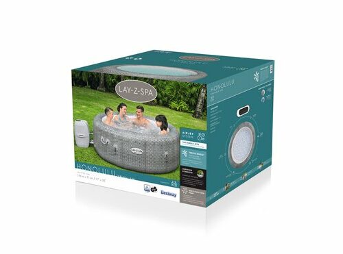 BESTWAY - Piscina idromassaggio gonfiabile Lay-Z-Spa Honolulu AirJet - immagine 2