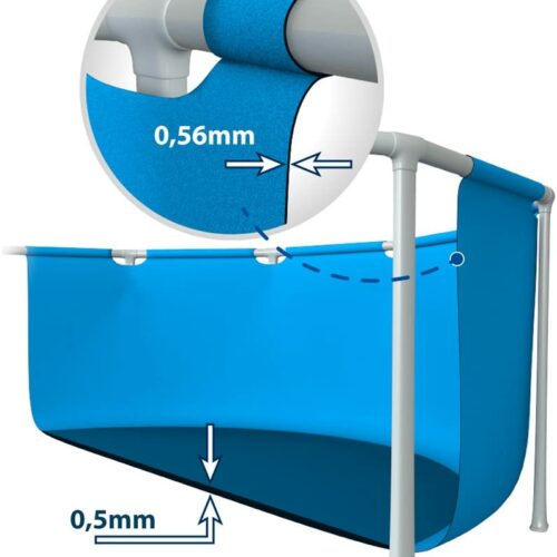 INTEX - Piscina Frame Rotonda 305x76 cm con pompa filtro - immagine 4